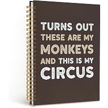 CFFJLHN Funny Campus Notebook for Work,Office Gifts Notebook for Coworkers