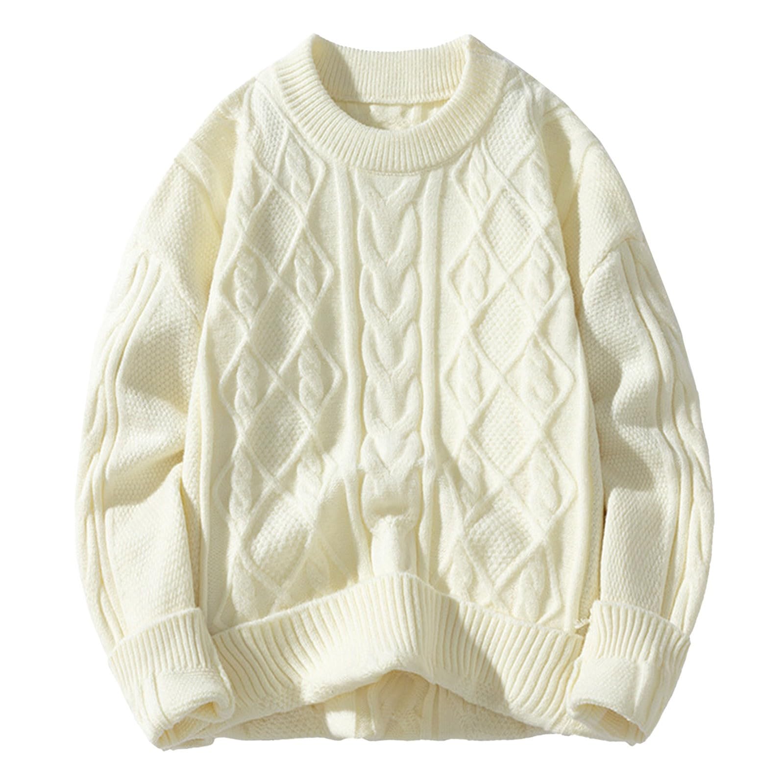 Laine tricot de qualité supérieure pour ce pull homme chaud - 5