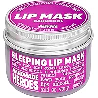 Vista 8 de Máscara labial 100% natural para dormir, hidratante y acondicionador de labios durante la noche para labios secos. Bálsamo labial intensivo