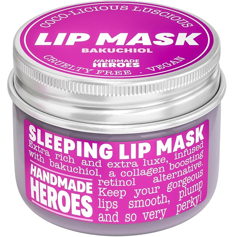 Manteiga labial vegana Handmade Heroes com manteiga de manga, jojoba e óleo de abacate