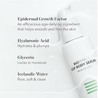 BIOEFFECT EGF Body Serum | Hydrating for Firmer, Plumper Skin, 4.06 Fl Oz