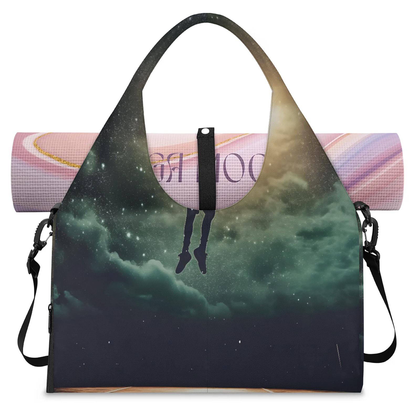 Bolsa de viaje Galaxy de alta resistencia con compartimento para calzado L 8