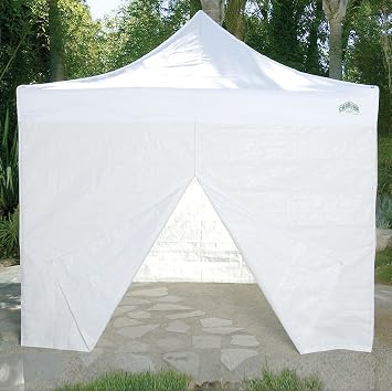 Caravan Canopy 10-Feet Canopy Sidewall Kit for Caravan Display Shade and Aluma Shade Models, White