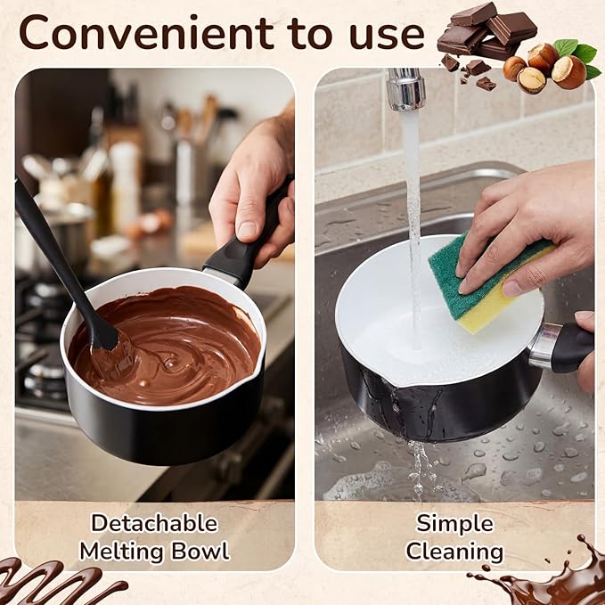 Máquina para Derretir Chocolate ROCEEI Eléctrica con Control de Temperatura miniatura 5