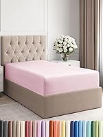 Vista 549 de King Fitted Bed Sheet - Bottom Single Fitted Sheet Only - Ultra-Soft Hotel Luxury Bedding w/ 8-16 Inch Deep Pockets - Breathable, Cooling & Wrinkle