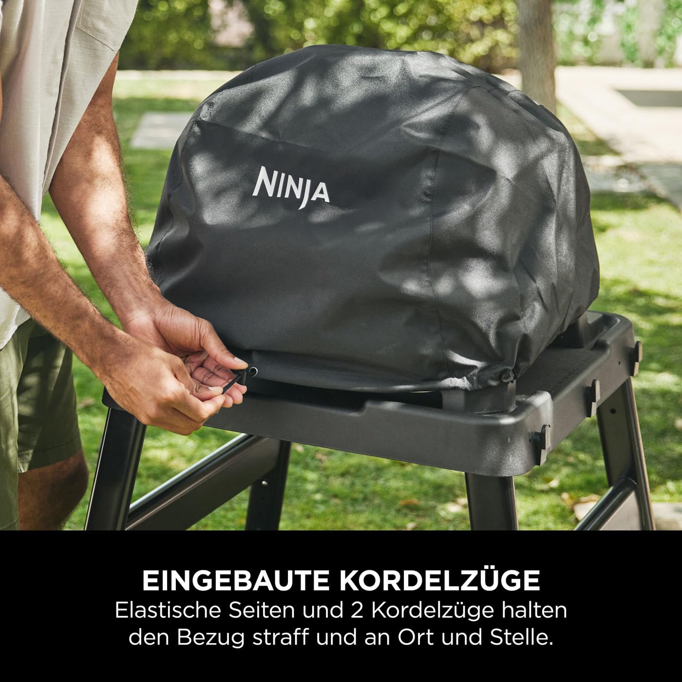 Ninja Woodfire XL Grill Abdeckhaube Schwarz