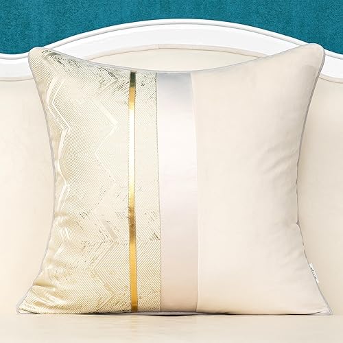 Alerfa Funda de cojín de terciopelo de 20.0 x 20.0 pulgadas