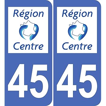 Amazon Fr Supstick 2 Stickers Autocollant Plaque Immatriculation Departement Du Gard 30 Region Occitanie