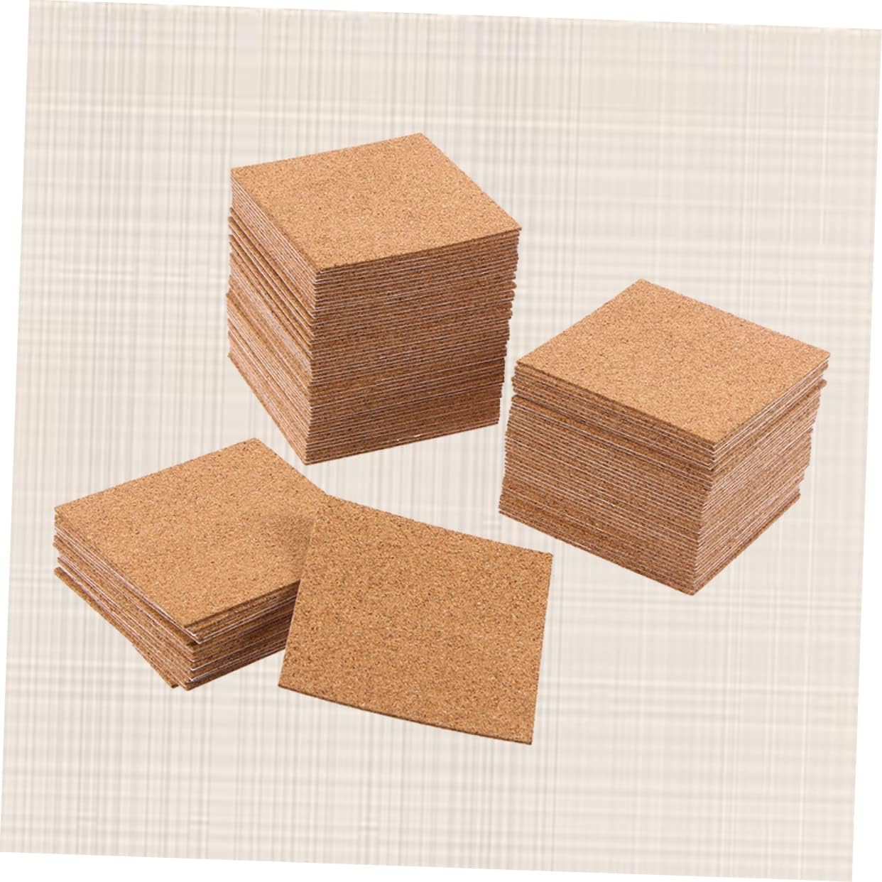 36Pcs Self Adhesive Cork Gasket Sheets for Potted Plants Home School