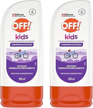 Repelente Infantil OFF! Kids Loção 2x200ml