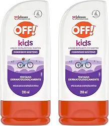 OFF! Kids Loção Repelente 2 Unidades de 200ml