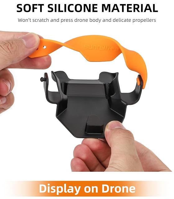Foto 6 de 8 de MotuTech Mini 4 Pro Soporte de Hélice para dji Mini 4 Pro Accesorios Cubierta del Chasis Protección…