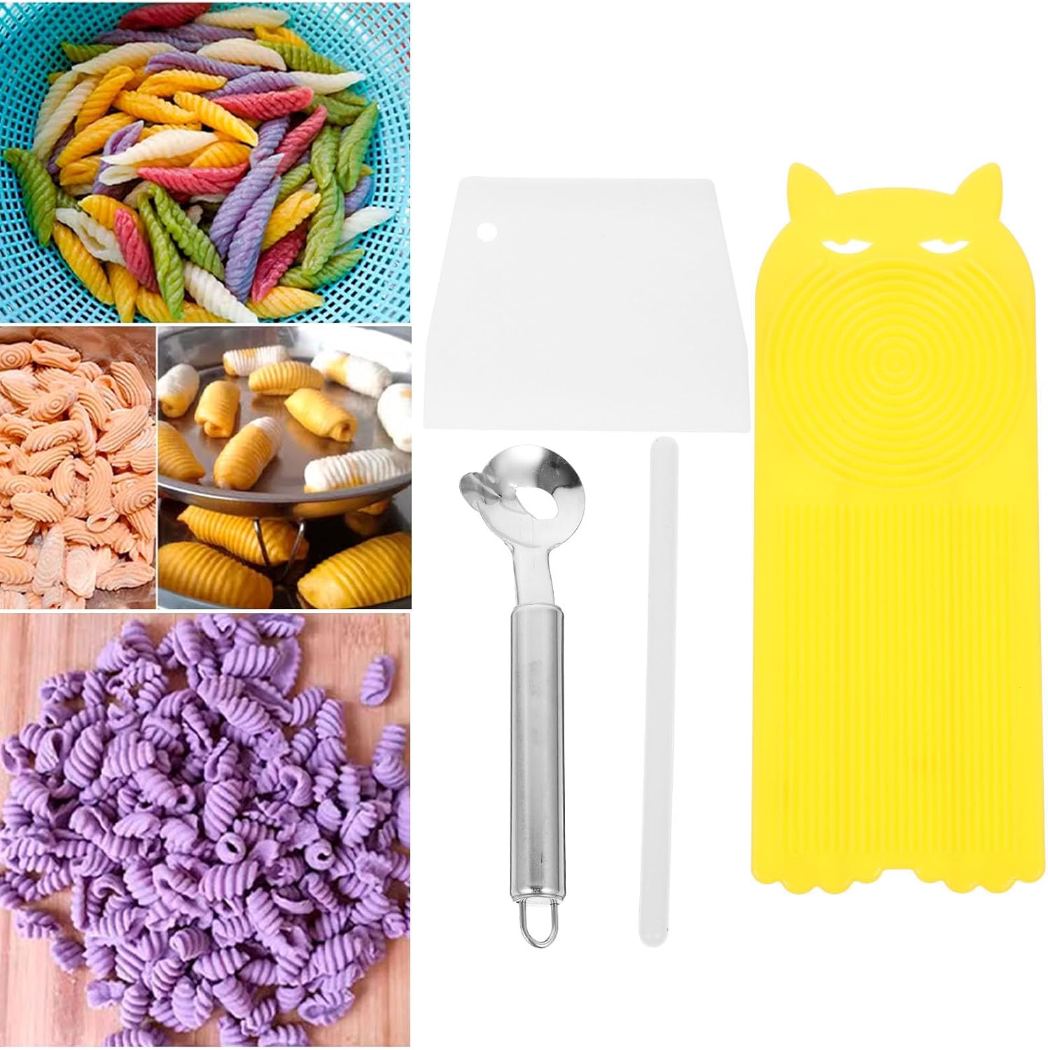 Gnocchi Maker Board Plastic Pasta Making Tool for Home Cooking