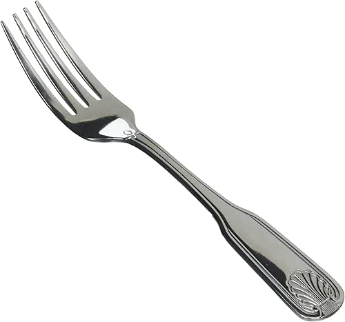 Winco St 12-Piece Toulouse Dinner Fork Set, 18-0 Extra Heavy
