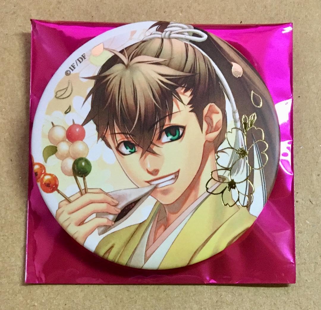 薄桜鬼 オトマ 缶バッチ 藤堂平助 レア 希少 オトメイト 薄桜鬼 藤堂 平助