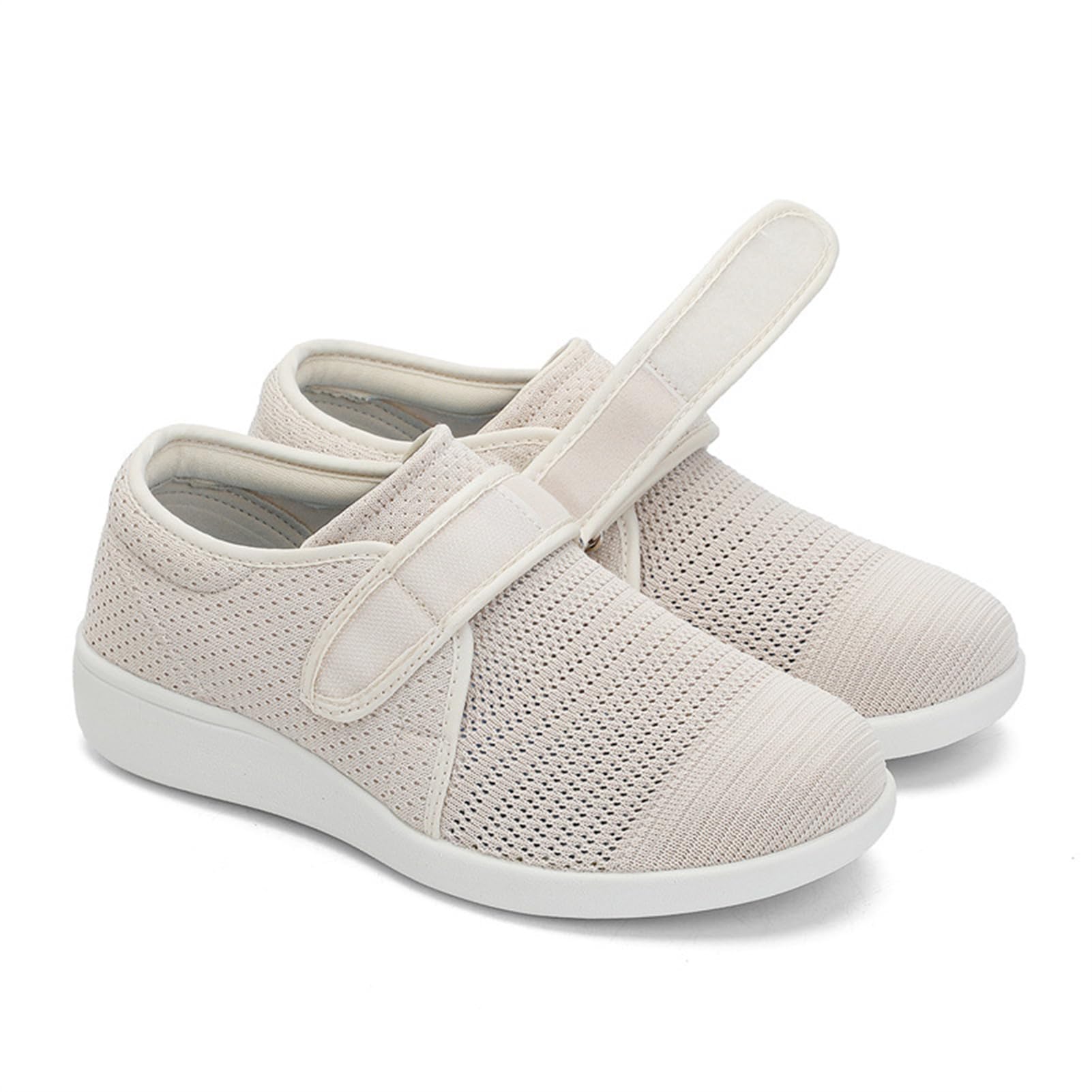 Calzature Diabetici Uomo Donna Calzature Ortopediche Extra-Larghe Salute del Piede, Scarpe Alluce Valgo, Calzatur Casual Regolabili Anziani, Scarpe Riabilitative Piedi Artritici