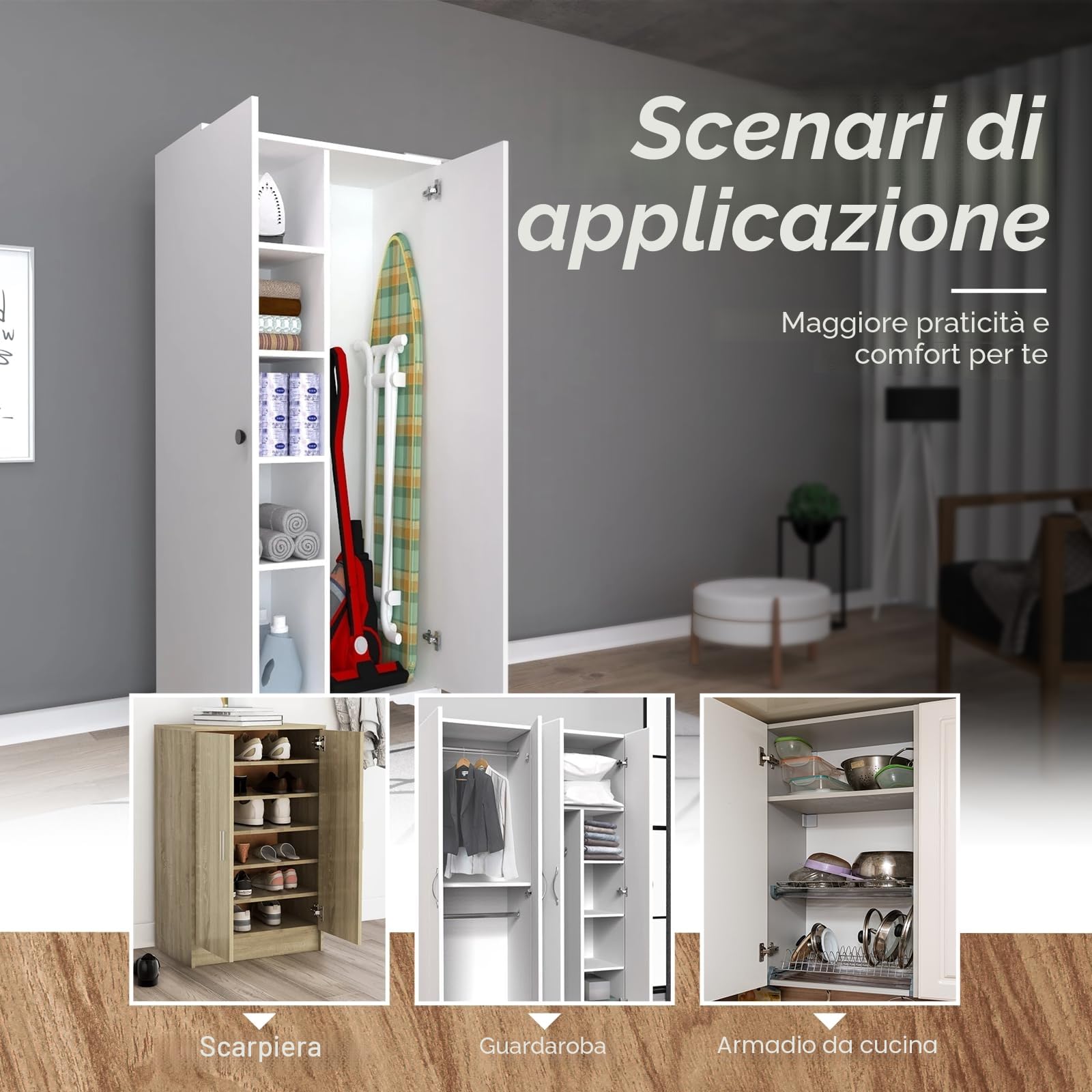 AOLISHENG 10 pezzi Cerniera Cerniere per Ante Cucina Ammortizzate, Armadietto Armadio Cerniera Ammortizzata 35mm, Chiusura Automatica, 100 Gradi, 5 paia