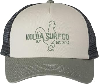 Koloa Surf Embroidered Rooster Island Hat