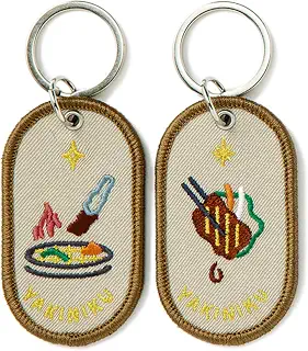 いろは出版(Iroha Publishing) キーホルダーいろは出版 2/8ｂ PAIR KEY RING 《FAVORITE FOOD series》ユニセックス大人