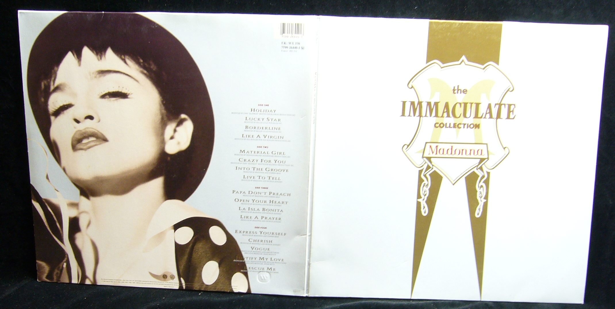 The Immaculate Collection (GERMAN Pressing Double vinile lp)