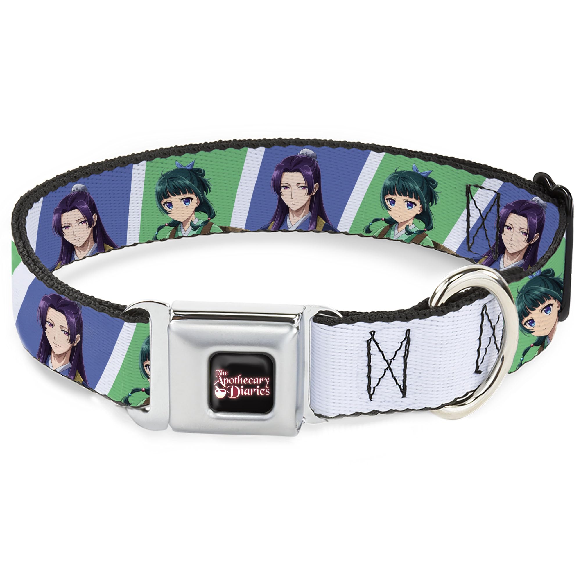 Collier pour chien Crunchyroll anti-traction boucle métal solide The Apothecary Diaries Maomao