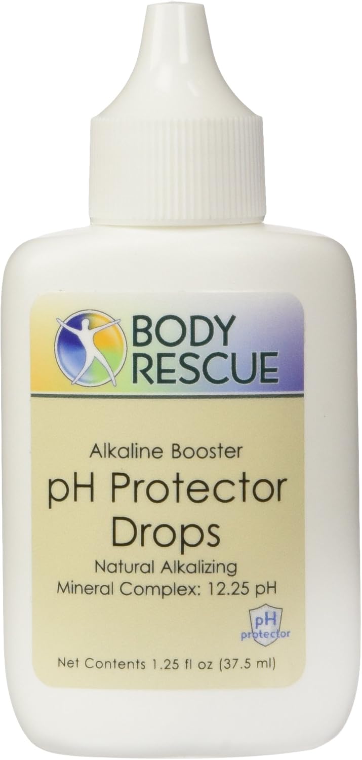 Body Rescue Alkaline Booster Ph Protector Drops, 1.25 Fluid Ounce