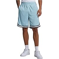 Urban Classics Stripes Mesh Shorts Pantaloncini, Oceanblue/Black/White