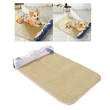 GAH Pet Cooling Bed Cooling Mat Summer Washable for Cats for Summer L