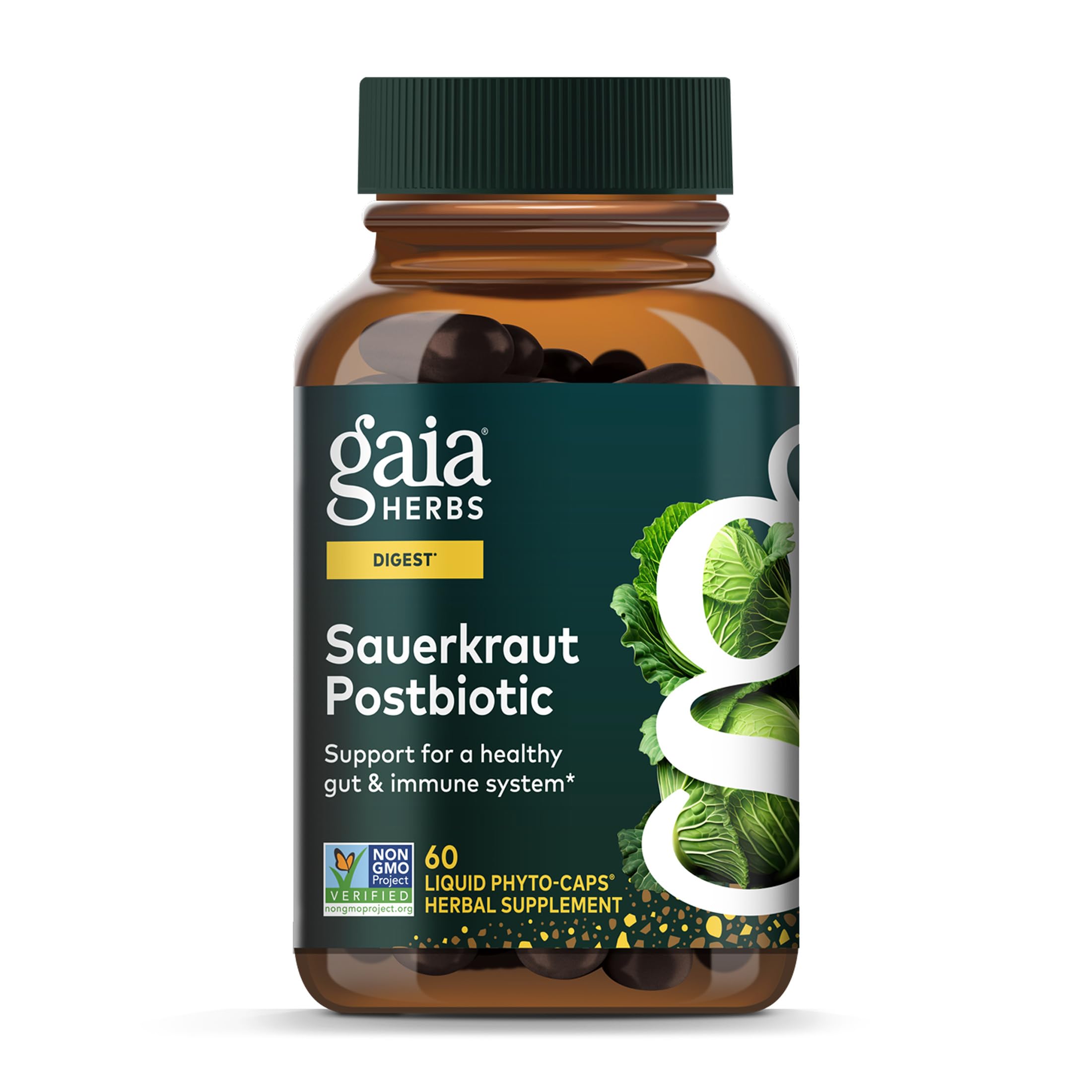 Gaia Herbs Sauerkraut Postbiotic