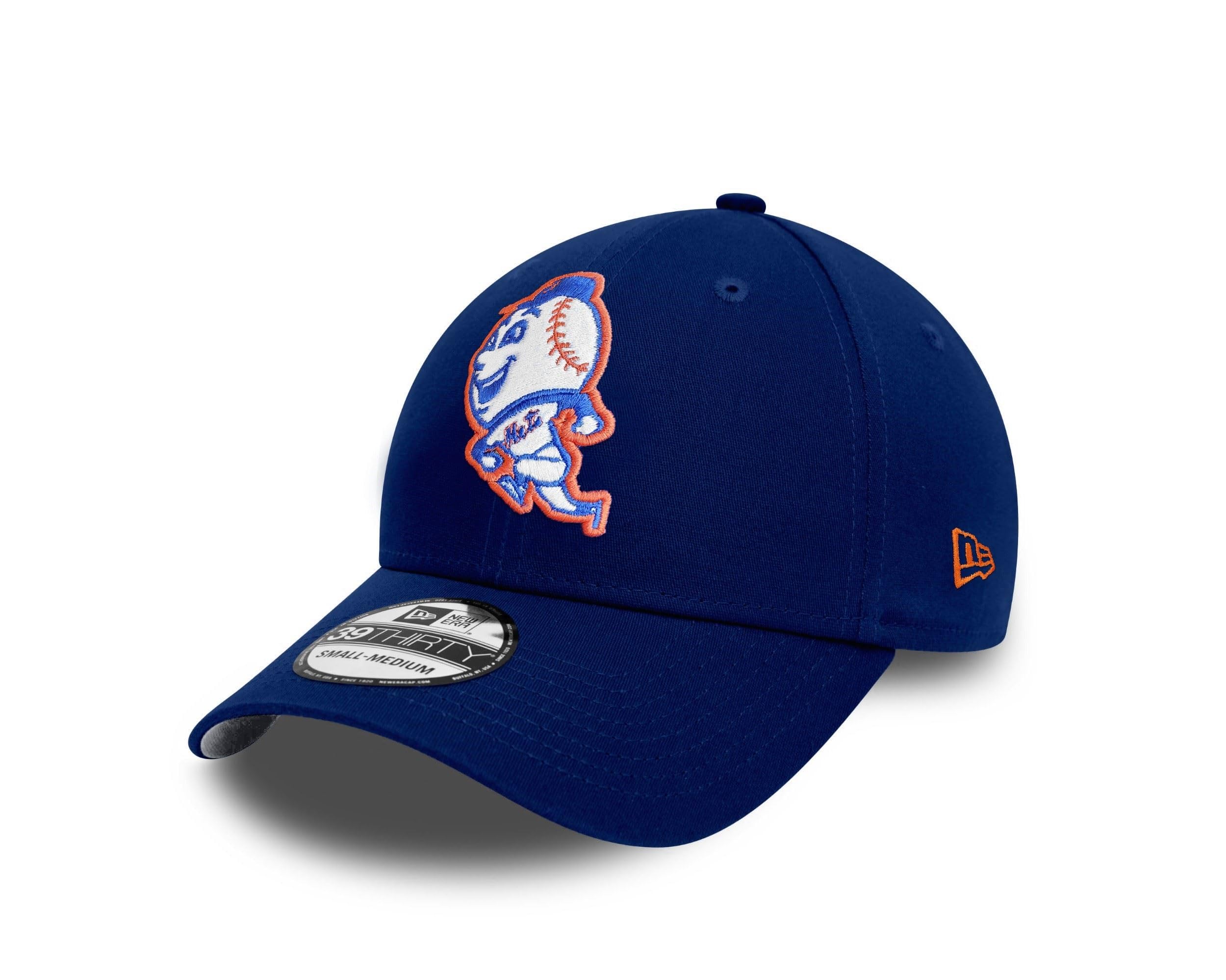 New Era Unisex New York Mets #31593 New York Mets Mlb Mr. Met Blue 39Thirty Stretch Cap