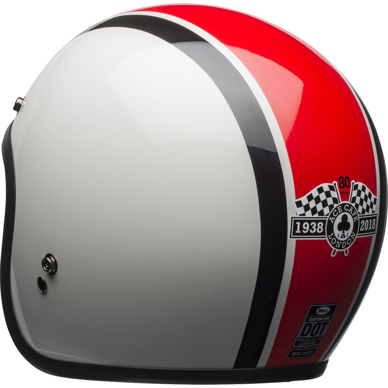 bell custom 500 ace cafe stadium helmet (Ace 59 Black/White)  Durian Bikers Limited edition Ace Caf Bell