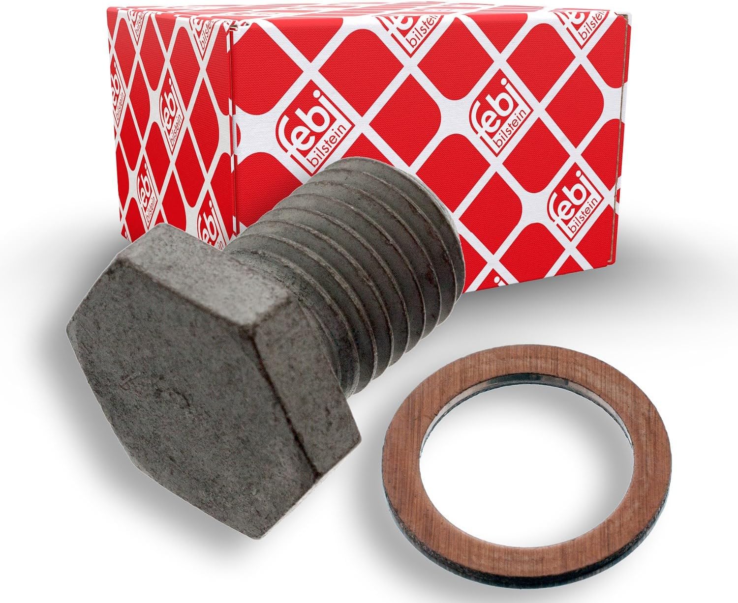 febi bilstein 100551 Oil Drain Plug with seal ring, 1 unit
