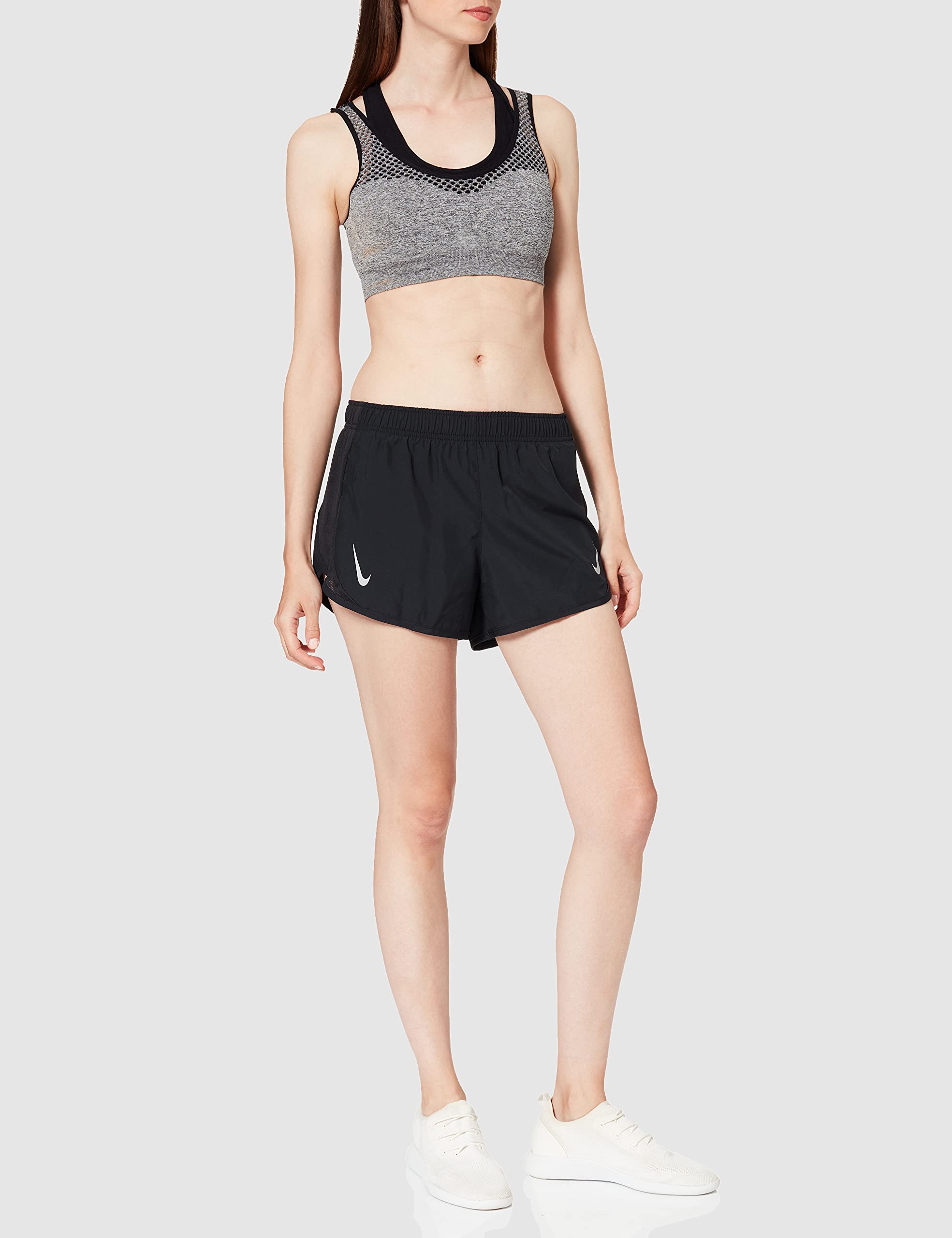 NIKE - W Nk Fast DF Tempo Short, Pantaloncini Donna