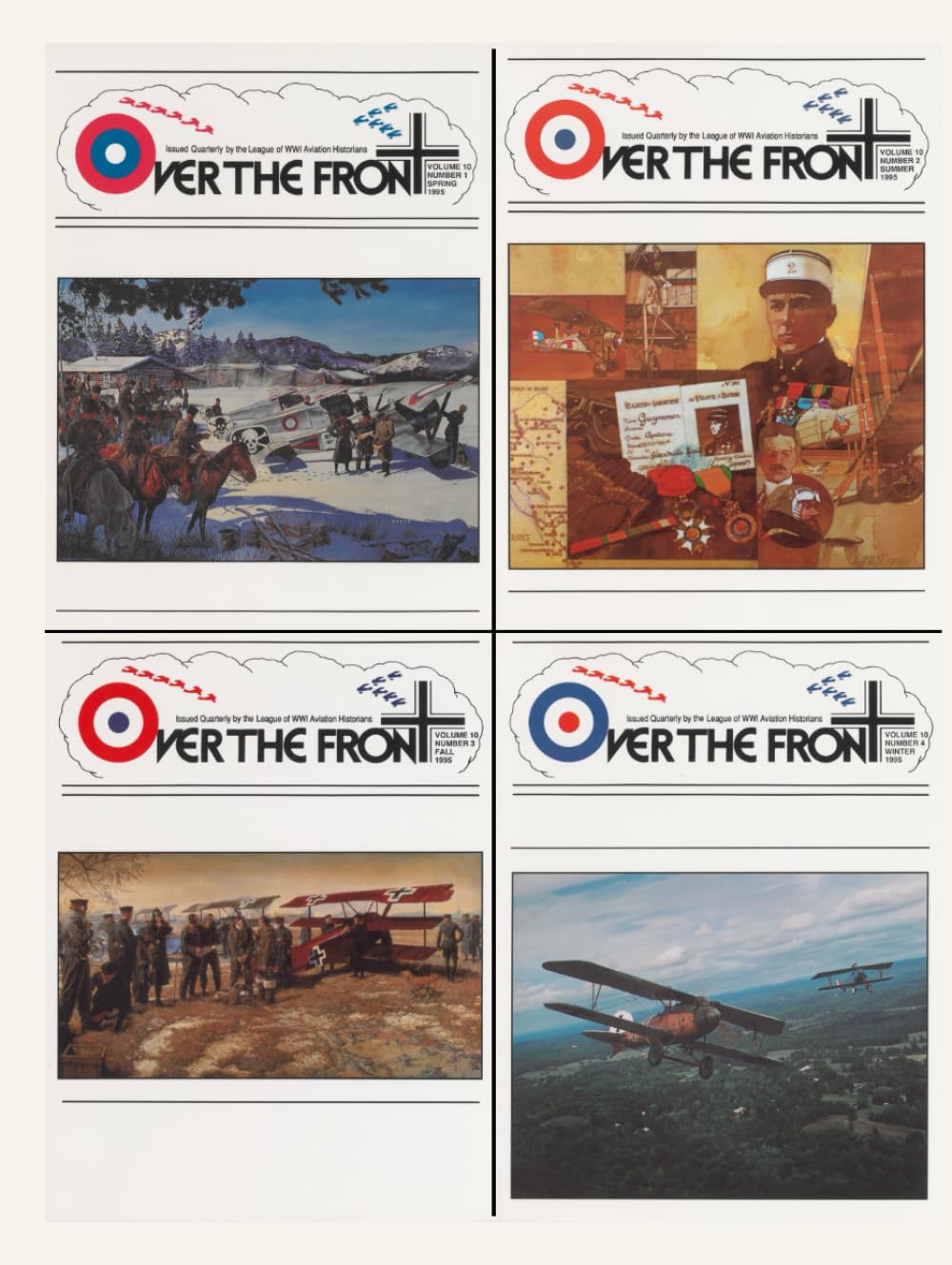 OTF - Volume 10, Over The Front - Journal of the League of World War I Aviation Historians: In-Depth Account of Pilots, Squadrons, Aircraft, and Aerial Combat During the Great War