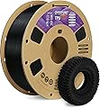 OVERTURE TPU Filament 1.75mm Flexible Roll, 95A Soft 3D Printer Filament, 1kg Spool (2.2 lbs), Fit Most FDM Printer (TPU Black)