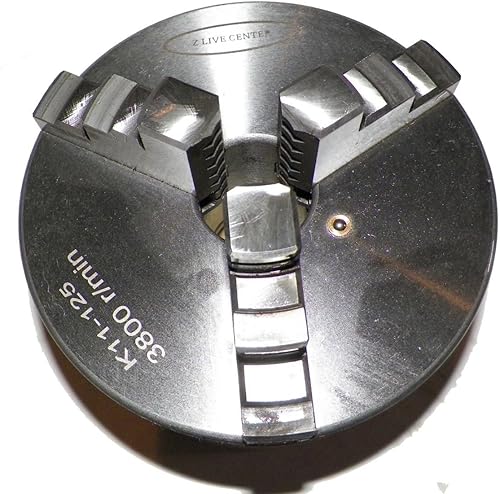 Portabrocas de torno autocentrante de precisión de 5 pulgadas (5 pulgadas) con 2 juegos de mandíbula