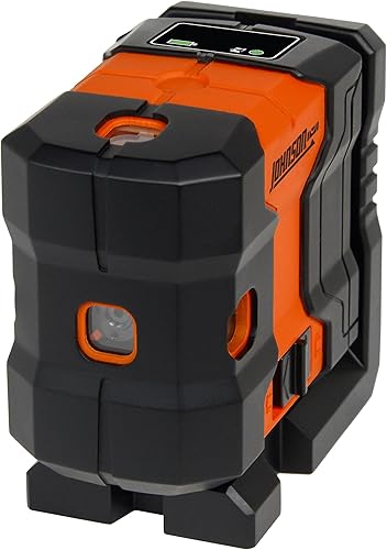 Miniatura 29 de Johnson Level & Tool 40-6680 - Punto láser autonivelante de 5 haz, rojo, 1 láser