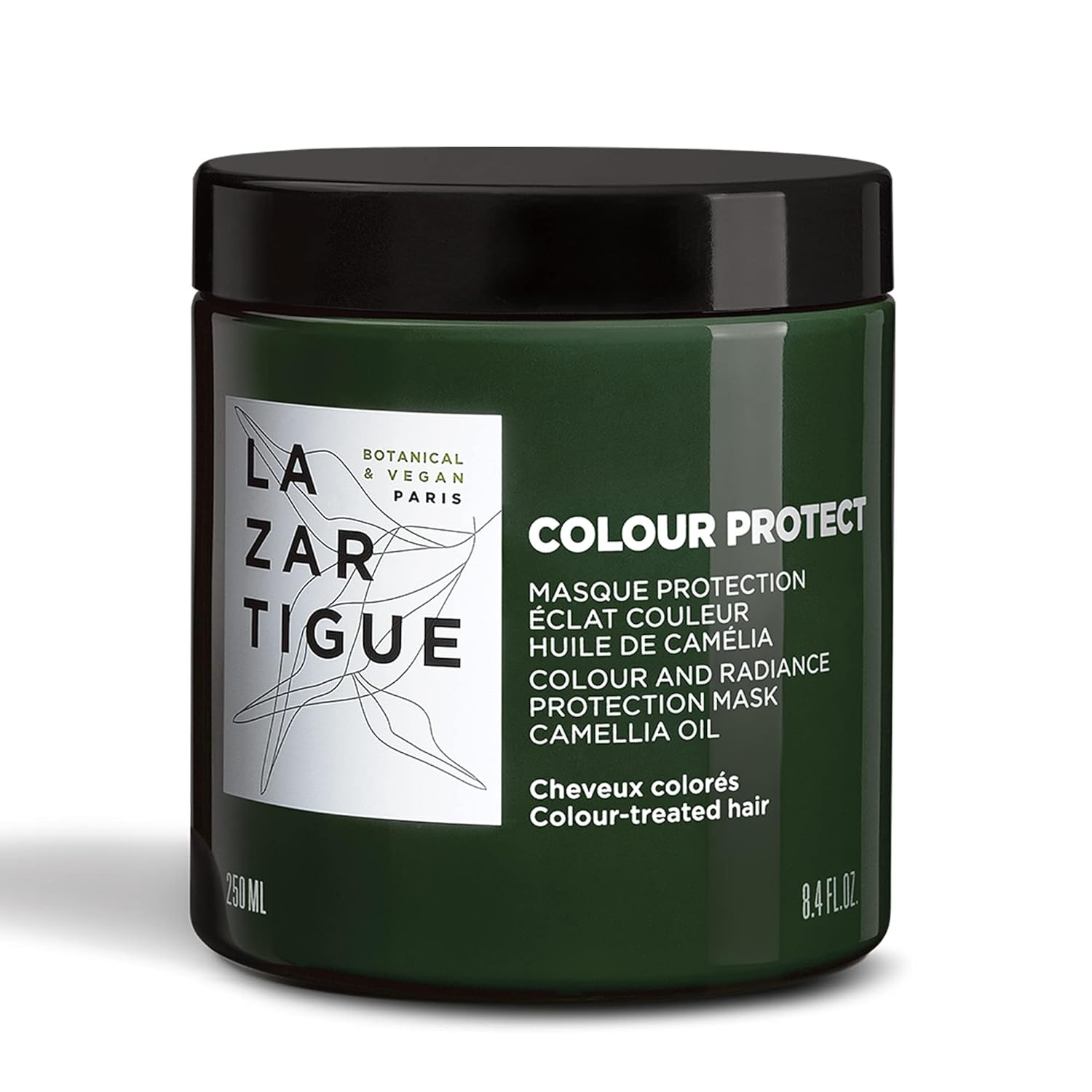 Lazartigue Color Protect Mask | Hair Mask that Holds Color in Hair Fiber | Maximizes Radiance and Protects Hair | Hair Mask for Colored Hair | Vegan, Sulfate & Silicone Free