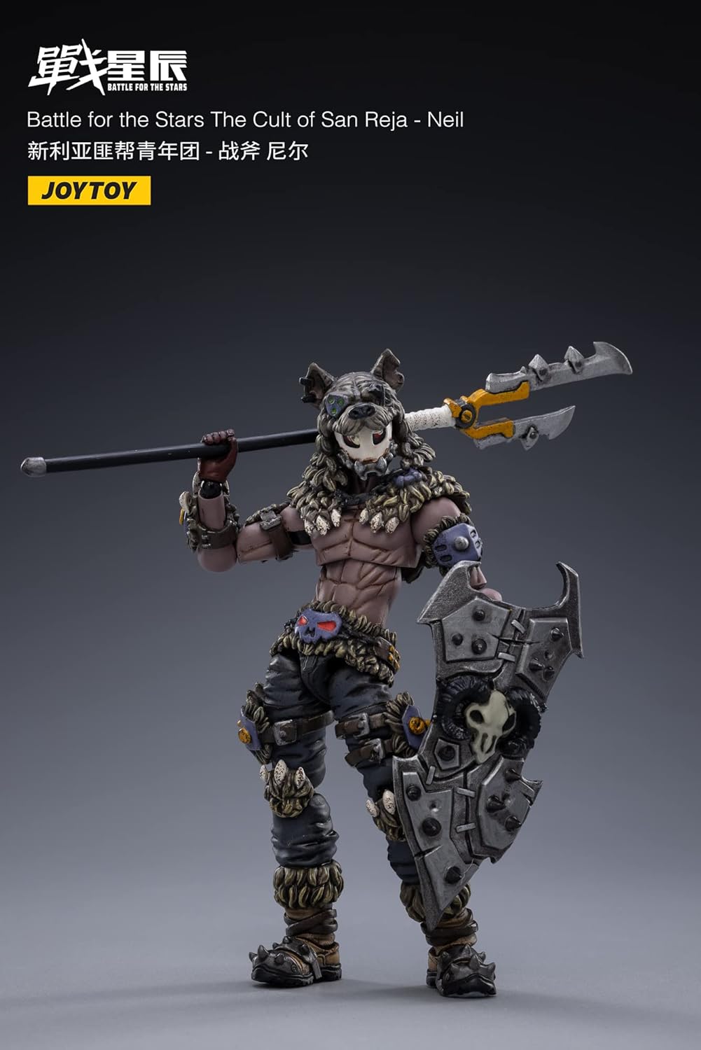 Pipigirl 1/18 Soldier Action Figures, Battle for The Stars New Gangster Youth League Models Kits (Tomahawk Neil)