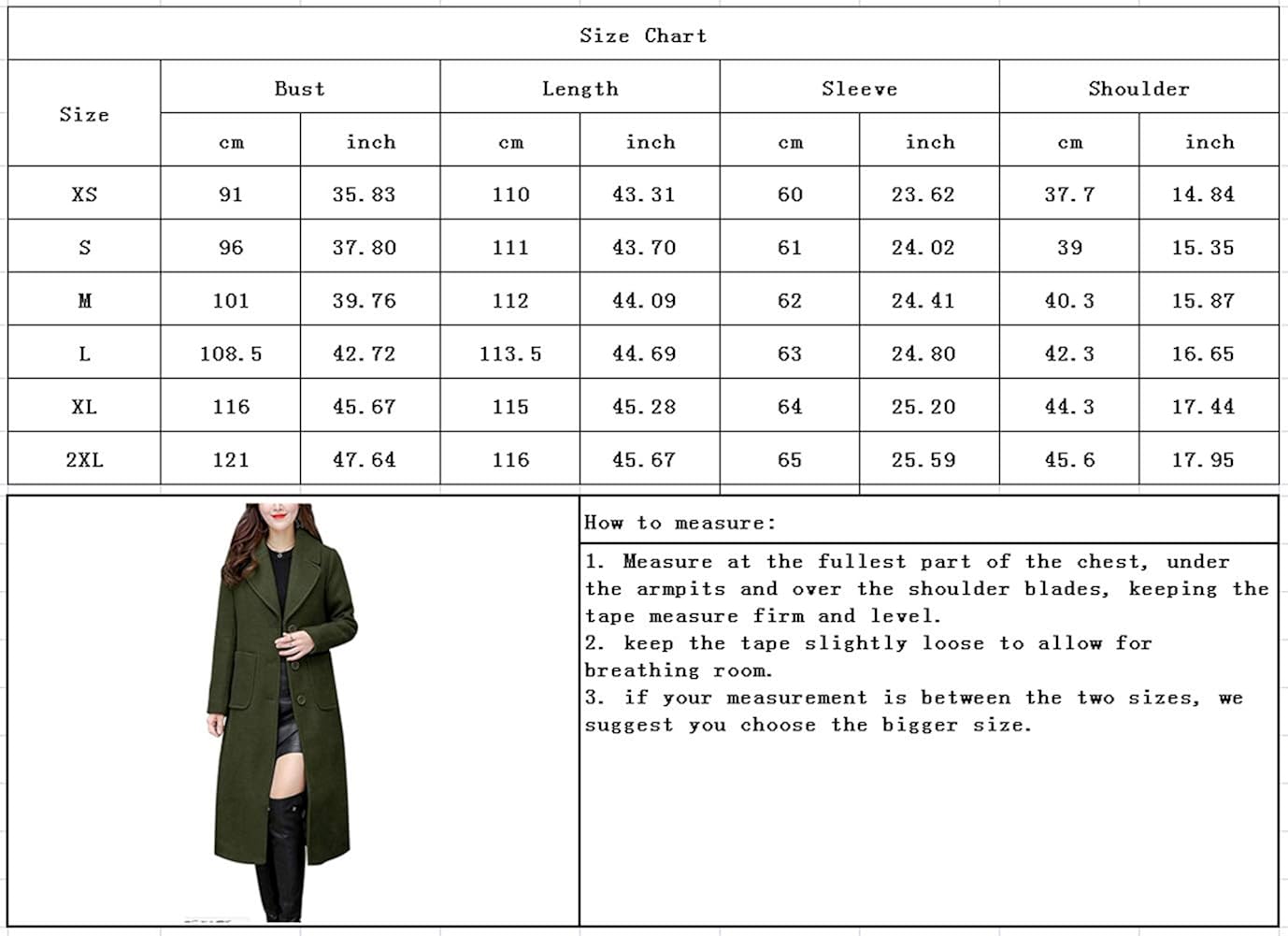 chouyatou Women's Big Notch Lapel Single Breasted Mid-Long Wool Blend Coat : Clothing, Shoes & Jewelry