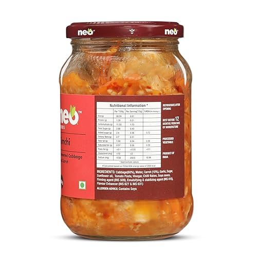 Miniatura 2 de Neo Kimchi zanahoria fermentada y repollo, 16.23 oz