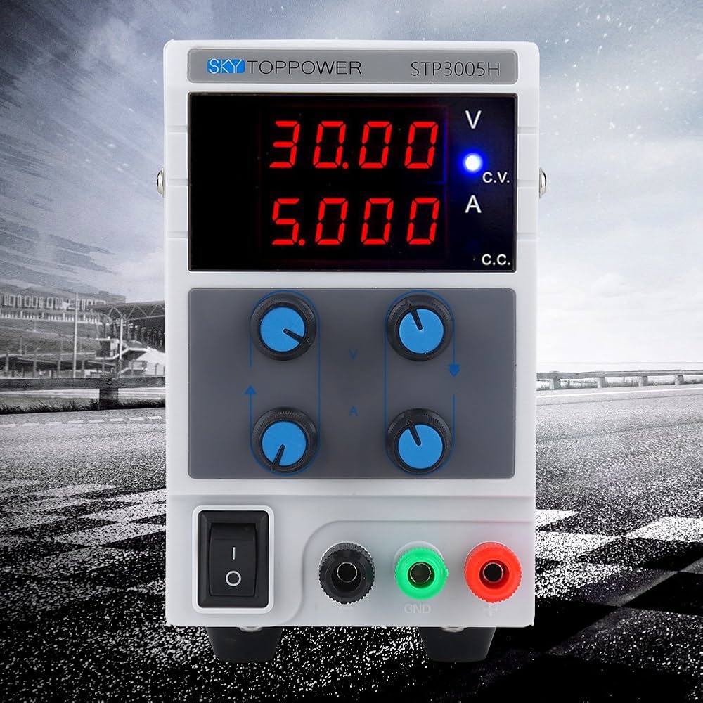 #直流安定電源　3005　DC０～30v　5A 2-8612-06 直流安定化電源 30V-5A DPS-3005 【AXEL】 アズワン