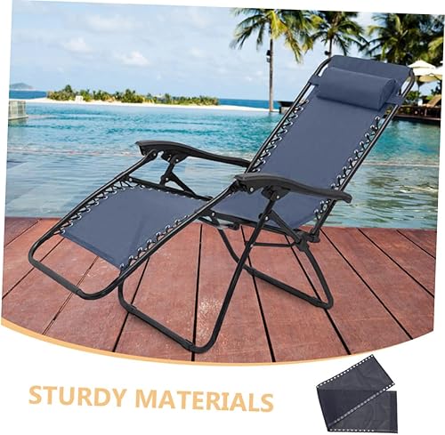 Miniatura 5 de Silla de lona de repuesto para exteriores, para terraza, patio y campamento, fácil de instalar