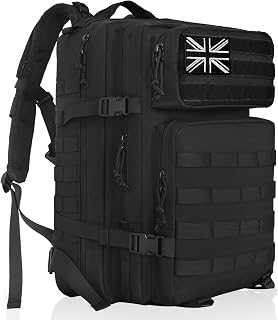 Military Tactical Backpack, Large Capacity Army Assault Molle Rucksack Daypack for Men & Women for Outdoor Sports/Camping/Hiking/Trekking