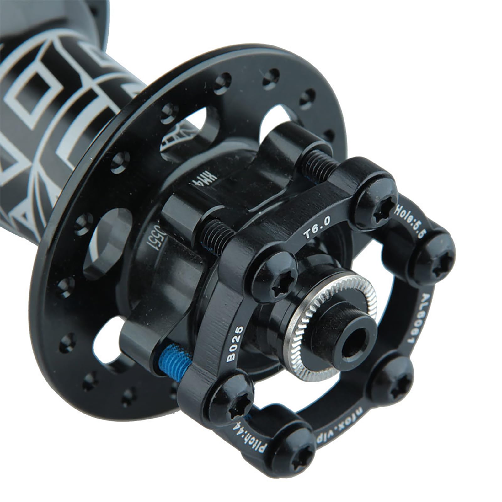 XAGMODSHN Aluminium Alloy 6 Hole Brake Disc with 6 Screws Electric Scooter Brake Disc Scooter Brake Disc Rotor Pad Easy to Use