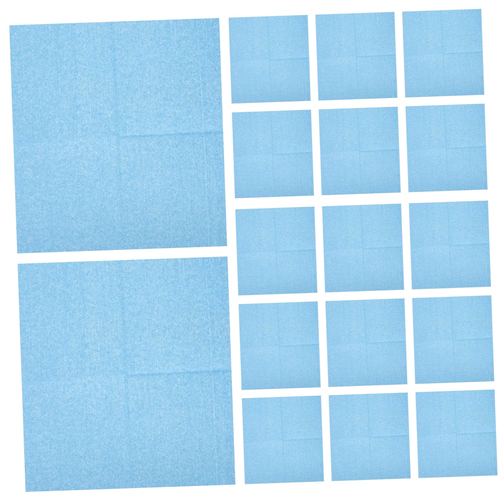 SOLUSTRE 25pcs Nonwoven Car Interior Cleaner Superior Cleaning Power for Dashboard Console Upholstery Quick Absorption Scratch Cars Motorcycles Trucks