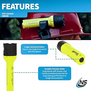 Nightstick Flashlights XPP-5418GX, Green - Amazon.com
