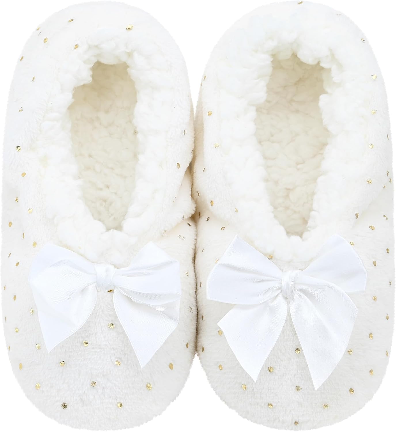 Panda Bros Womens Non Slip Gripper Slipper Socks, Warm House Slippers