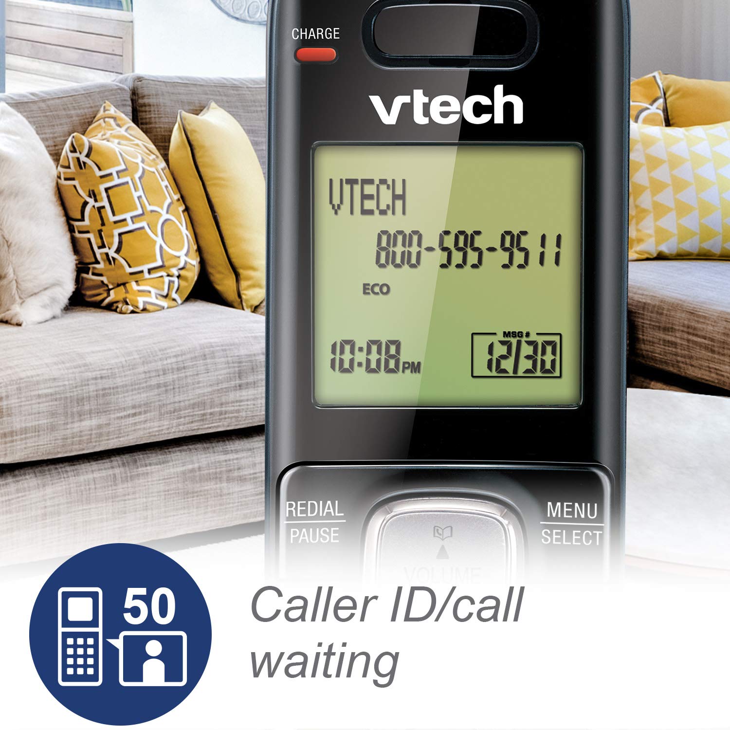 Snapklik.com : VTech CS6829 DECT6.0 Cordless Phone For Home