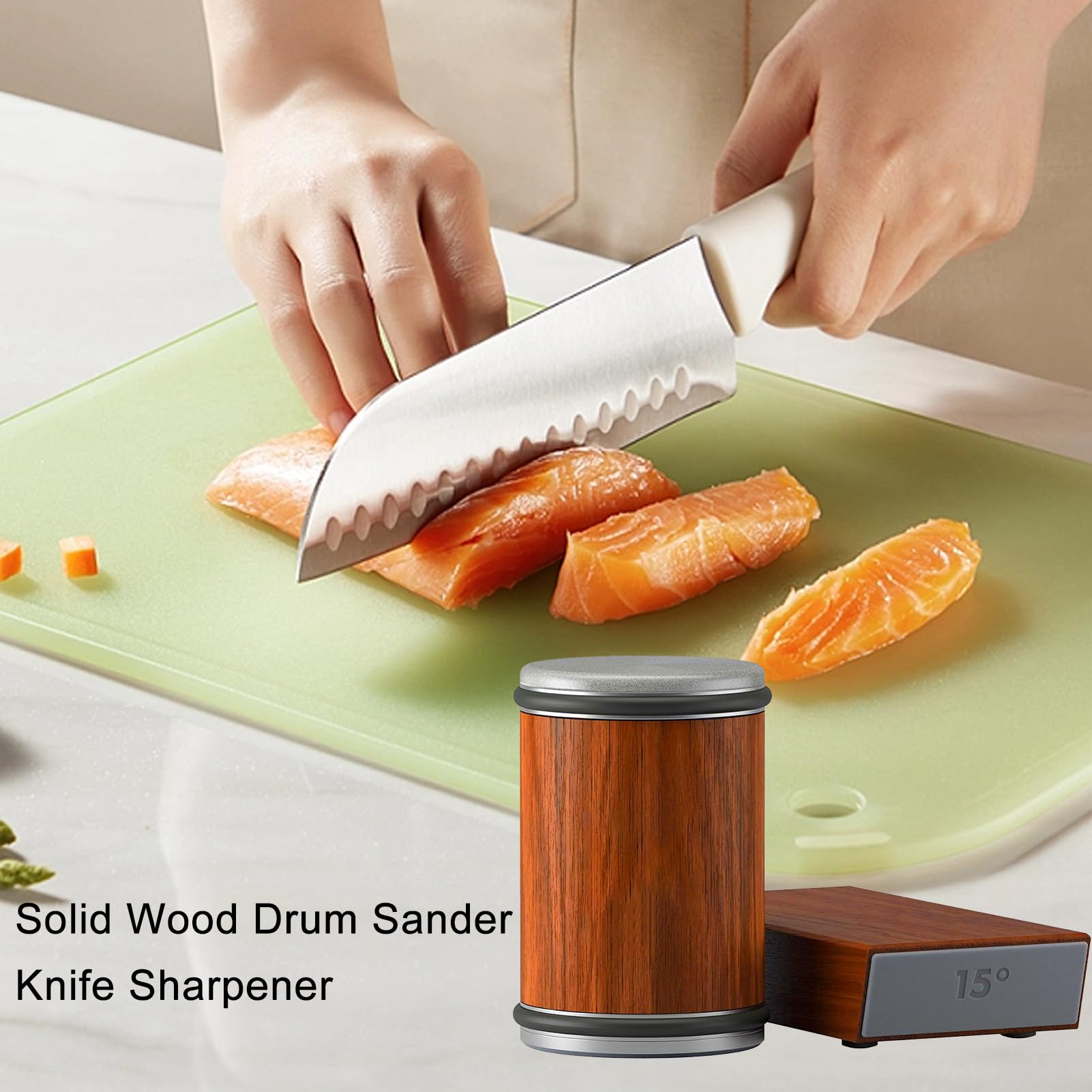 Aiguiseur à Couteaux Diamant - Bâton à Aiguiser Affiloir - Fusil En Acier Diamanté - Affûtage Cuisine Camping Outil Coutellerie( - Maison